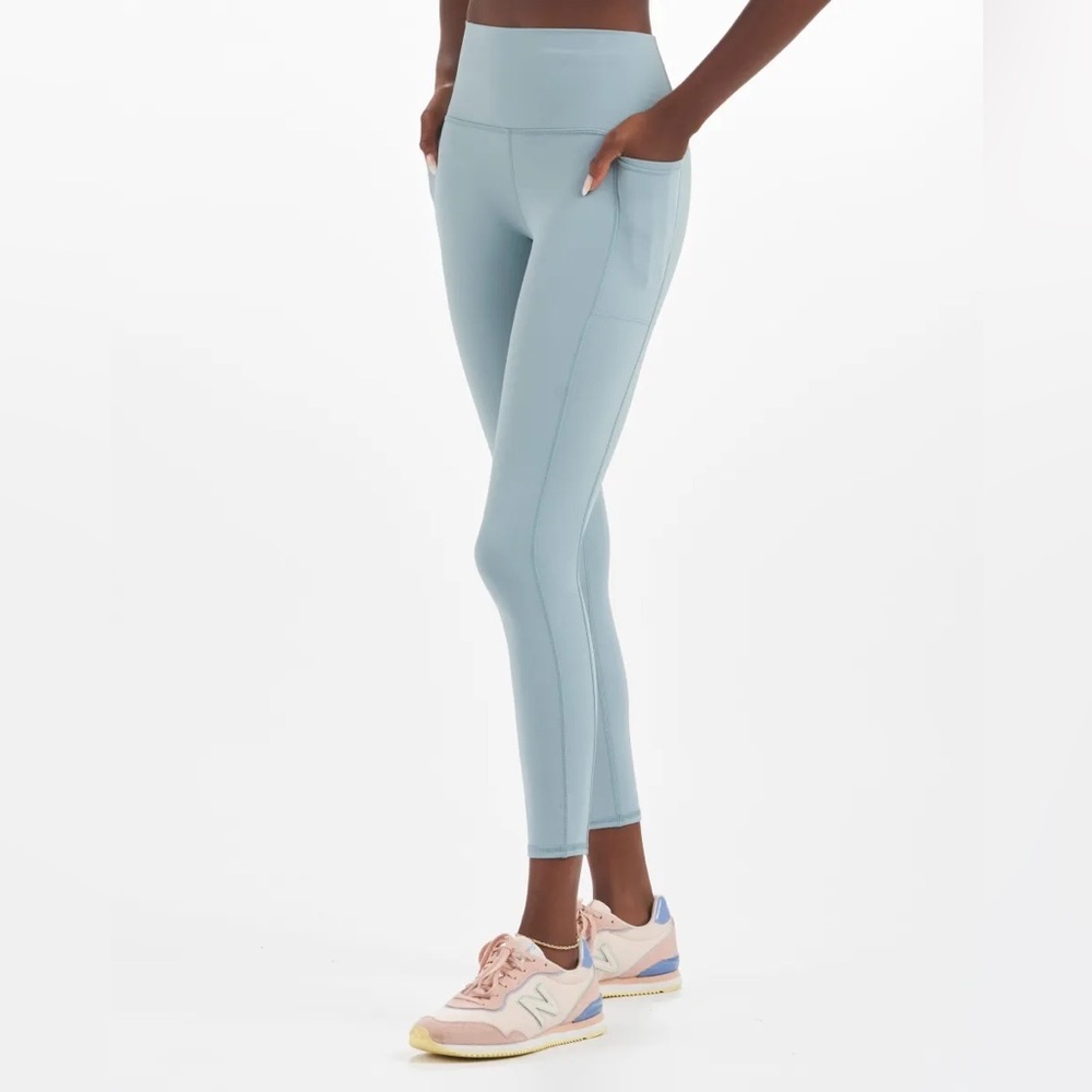 Vuori Light Blue Pocket High-Waist Leggings